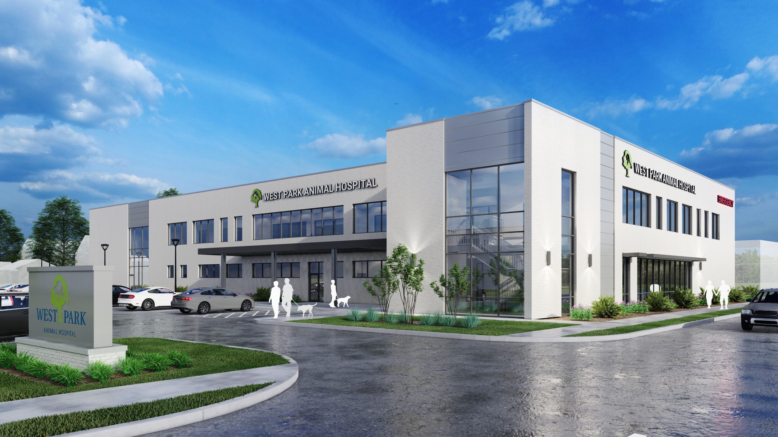 New Building Concept New West Park Animal Hospital building